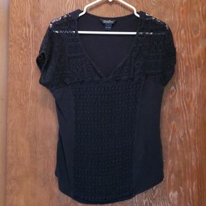 Lucky Brand navy blue tshirt